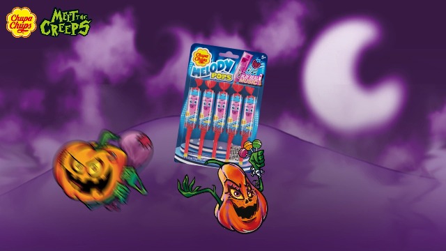 Amazon.com : Chupa Chups Melody Pop Holiday Candy, Strawberry